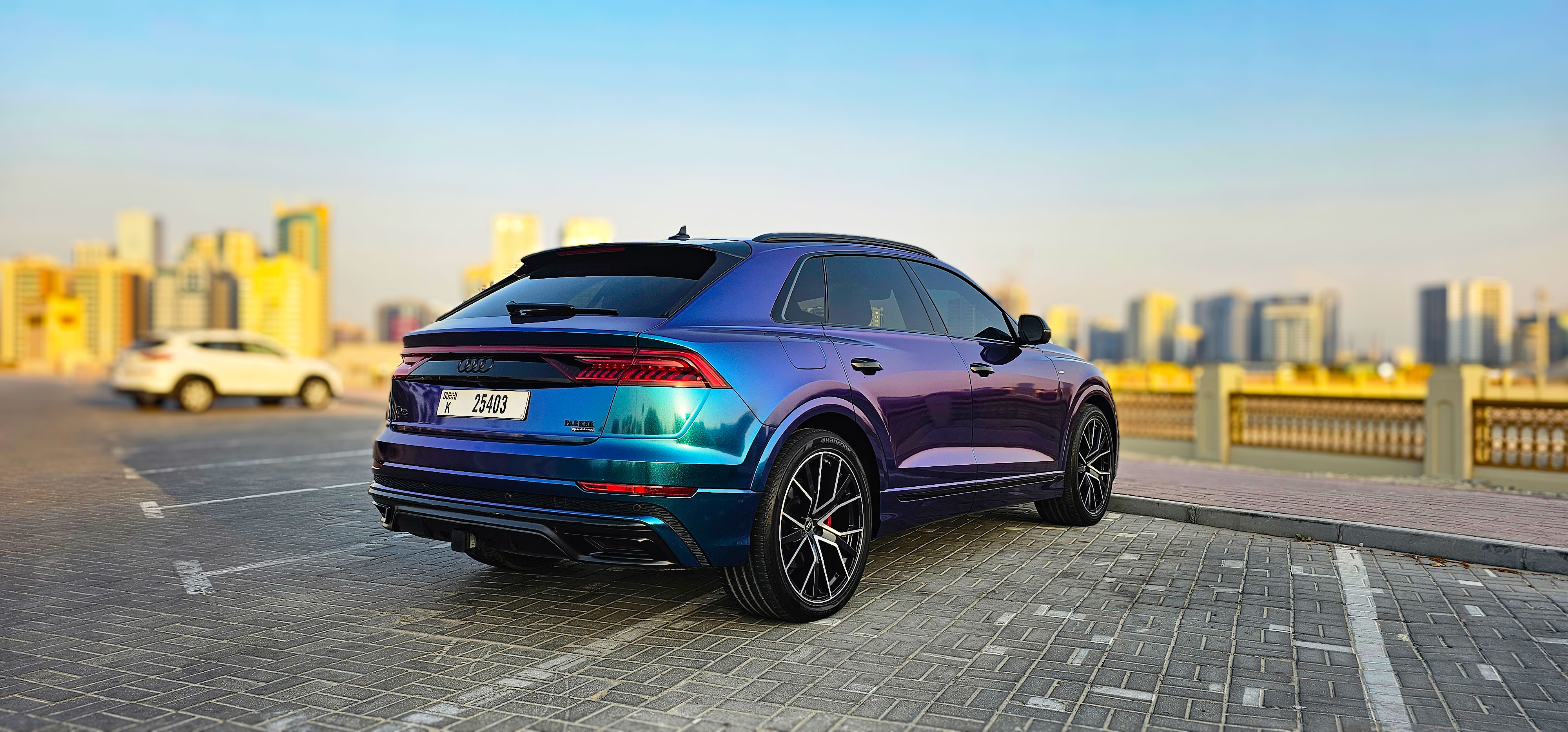 Audi		 Q8 Purple - Image 1