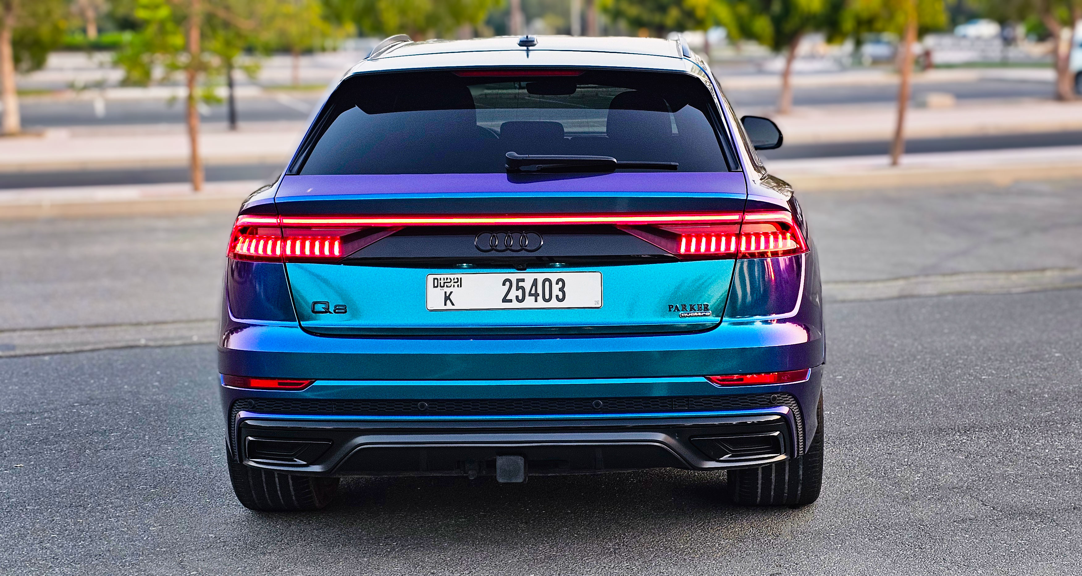 Audi		 Q8 Purple - Image 8