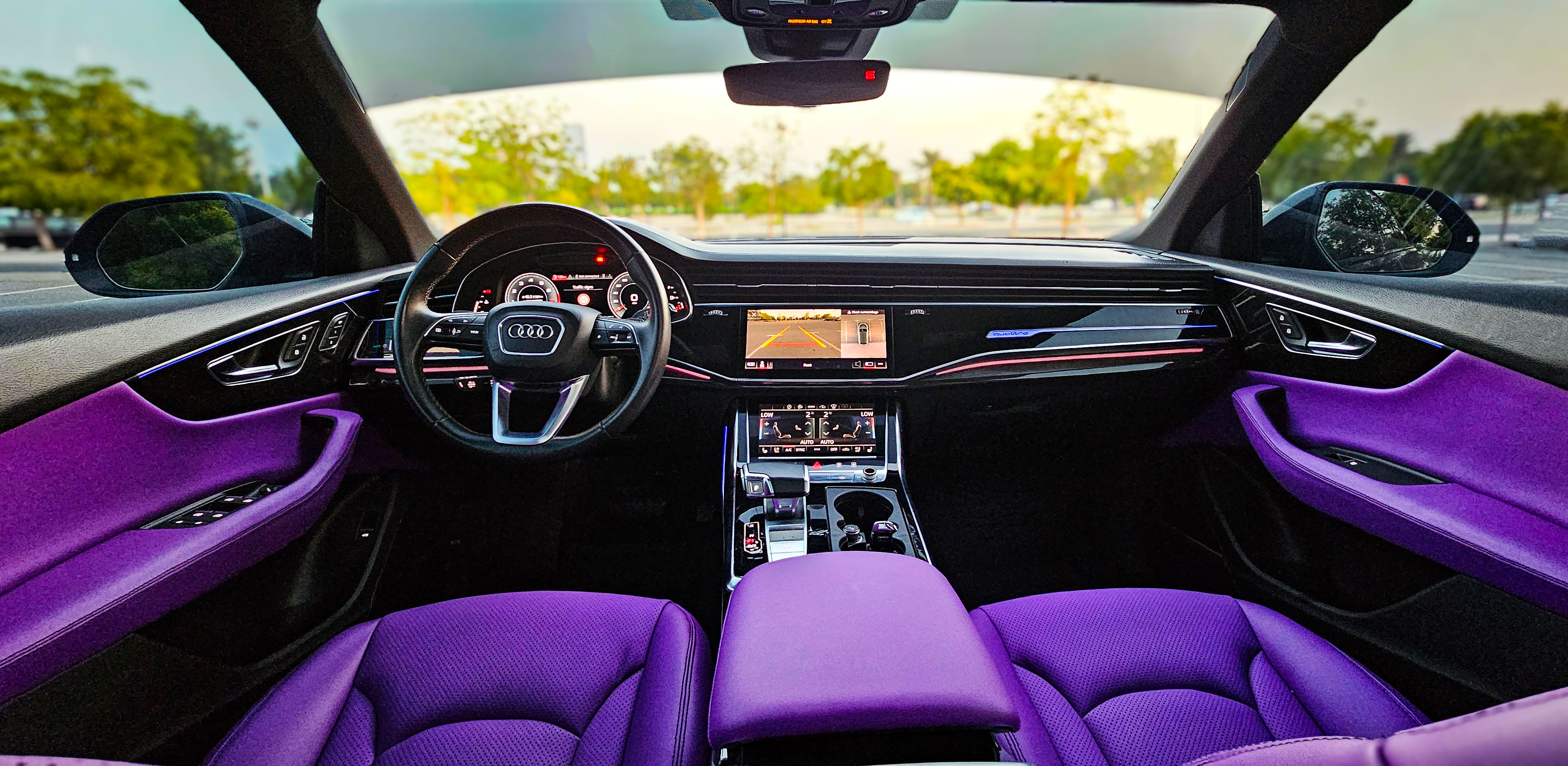 Audi		 Q8 Purple - Image 9