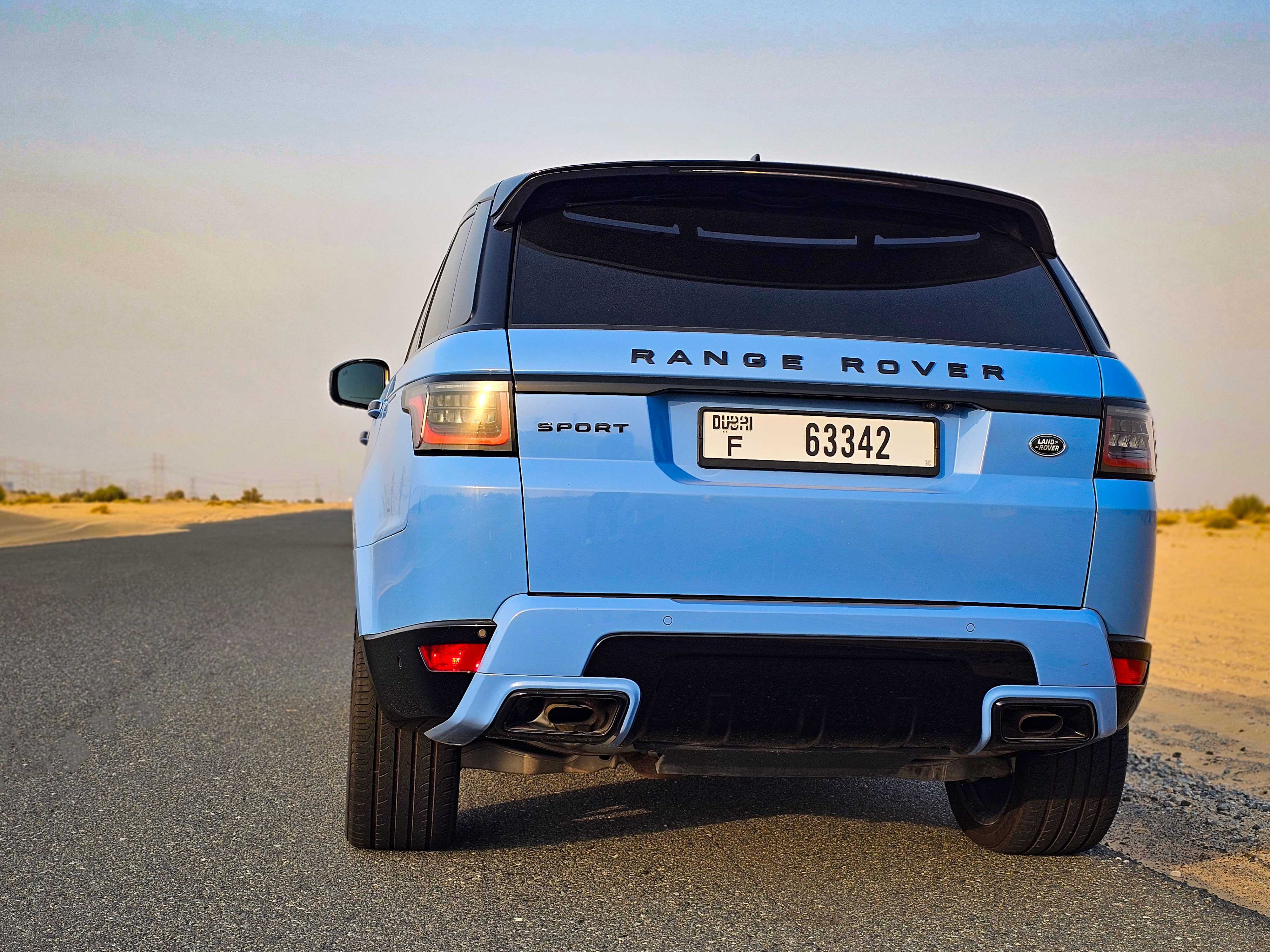 Range Rover		 Sport Blue - Image 3